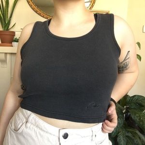 vintage guess crop top